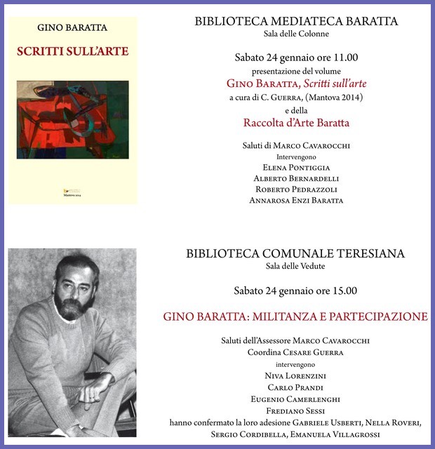 Mantova Mostra BarattaGino1 30AnniScomparsa