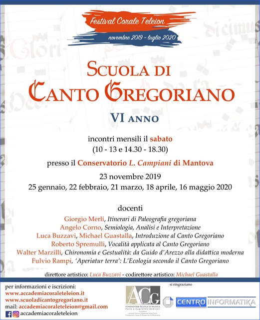 Mantova ConservatorioCampiani CantoGregoriano-Locandina