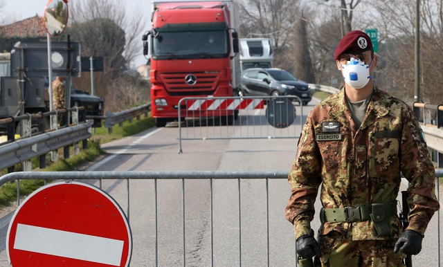 Italia Coronavirus Esercito2