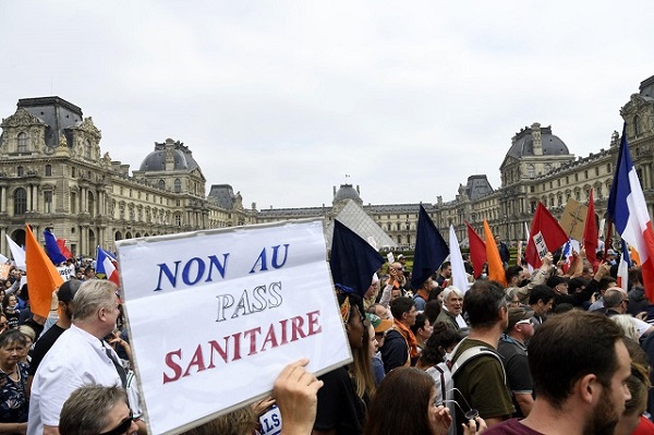Francia GreenPass Proteste-17Luglio2