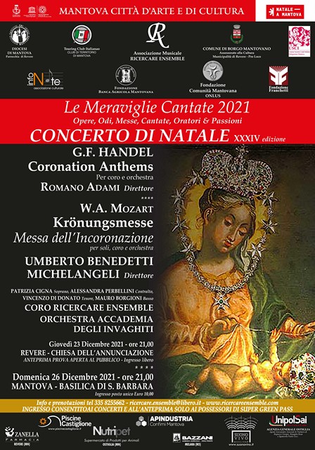 Mantova ConcertoNatale RicercareEnsemble Locandina