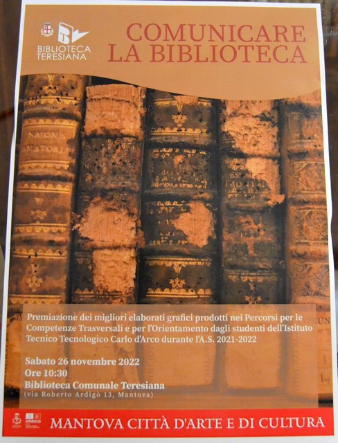 Mantova BibliotecaTeresiana Studenti-Locandina