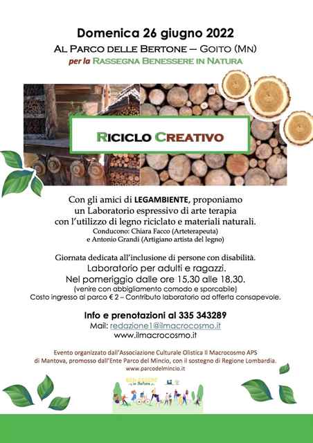 Mantova ParcoBertone RicicloCreativo-Locandina