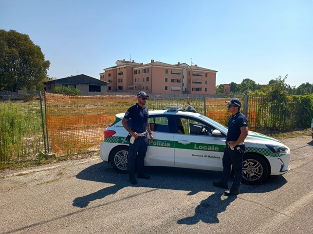 Mantova PoliziaLocale Abbandonominore