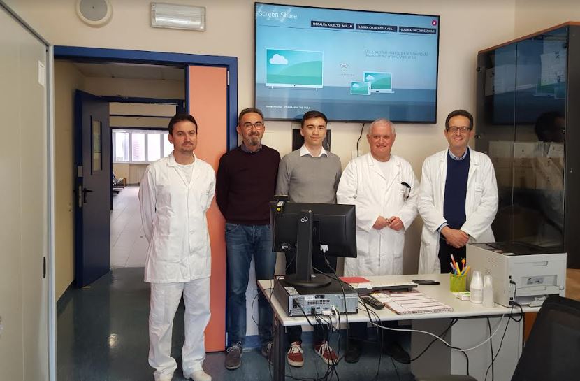 Mantova OspedalePoma DonazioneMaxischermo-AvisSermide