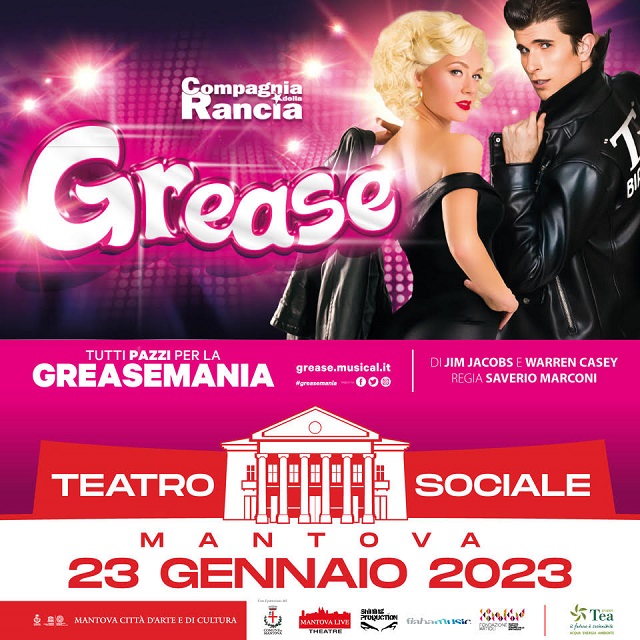 Mantova TeatroSociale Grease-Locandina