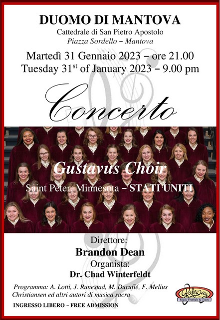 Mantova TheGustavusChoir ConcertoDuomo