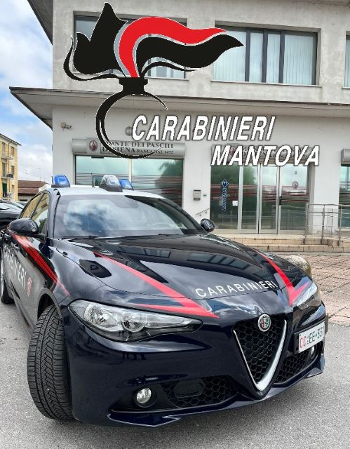 Castelbelforte Carabinieri RapinaFlialeMps