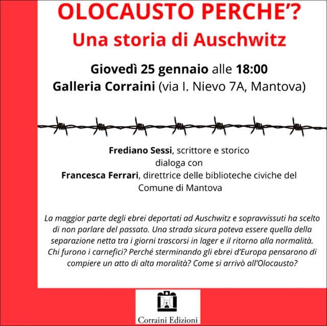 Mantova GalleriaCorraini OlocaustoPerchè-Sessi Locandina