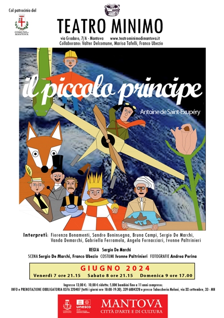 Mantova TeatroMinimo IlPiccoloPrincipe Locandina
