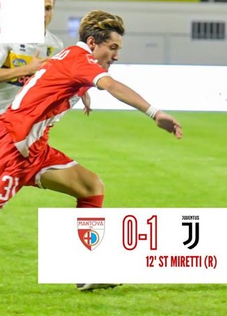 partita campionato Mantova-JuventusU23